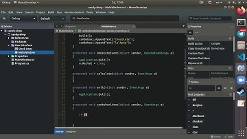 How to use component "Combo box", c#, gtk, MonoDevelop