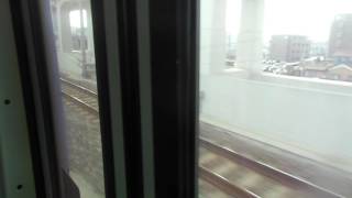 名鉄 ファンではないけど乗車で!34回 33回の後 2000系2006Fミュースカイ中部国際空港ゆき太田川通過のときの車内