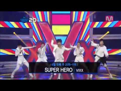 Mcountdown 293회 11~20위 소개
