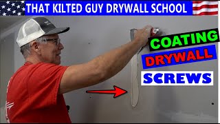 How to Coat Drywall Screws by Hand, the RIGHT WAY!