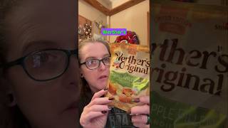 Werther’s Original Caramel Apple Filled hard candies #shorts #fyp #halloween #candy