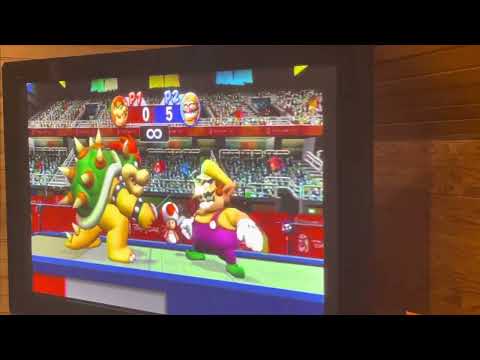 M S At The Beijing 2008 Olympics Yoshi Vs Wario Vs Waluigi Bowser Fails In Fencing