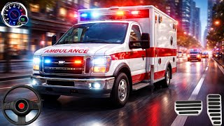 New Ambulance City Rescue Simulator - 911 US Emergency Ambulance Driving 3D - Android Gameplay  screenshot 3