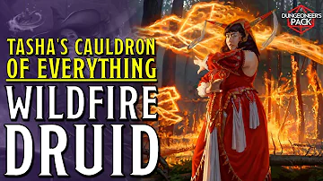 Burn Your Enemies with the Circle of Wildfire Druid│D&D 5E│Tasha's Cauldron of Everything