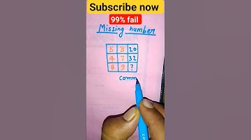 missing number question | brain test 🤔🤔🤔 #missing #braintest #brainteasers #shorts #shortsfeed