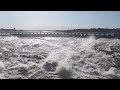 2026 04 07 Ottawa River Chaudière Dam Waterfall Sunny Day Up Close Rivière Des Outaouais 