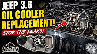 Jeep 3.6 Oil Cooler FAILURE! 🔧 How to Replace It Without the Headache