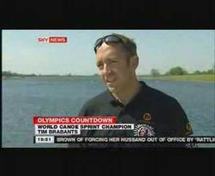 Tim Brabants on news channel feature two