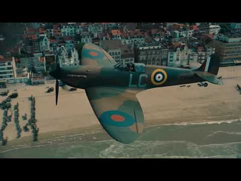 Dunkirk - Dogfight And Landing Scene (Interstellar Soundtrack/No Time For Caution)
