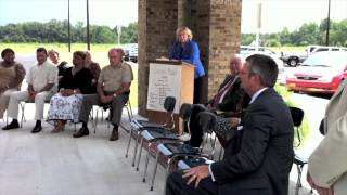 Claxton Middle School ribbon cutting ceremony