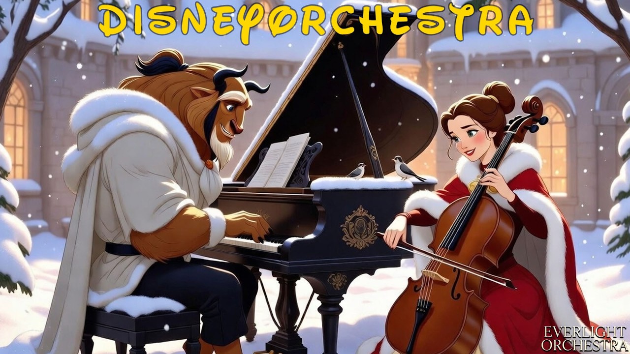 Disney Orchestra – Winter Serenade with Belle & Beast ❄️ Enchanted Melodies