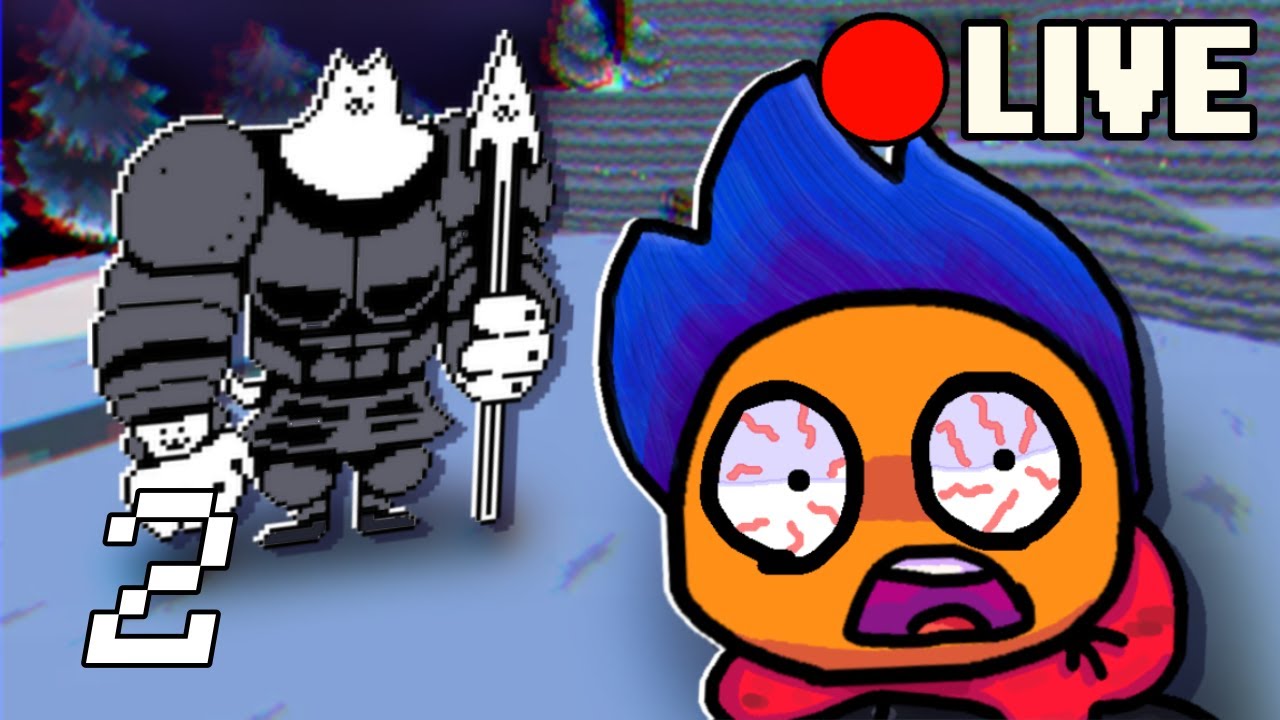Sans Brother and Buff Dogs?! | Undertale | Day 2 (LIVE) - YouTube