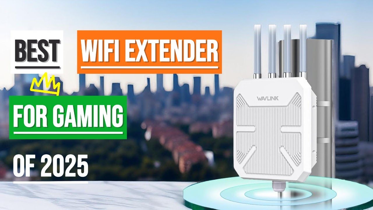 Best WiFi Extender For Gaming 2025 Top 6 Picks For Zero Lag Gaming 