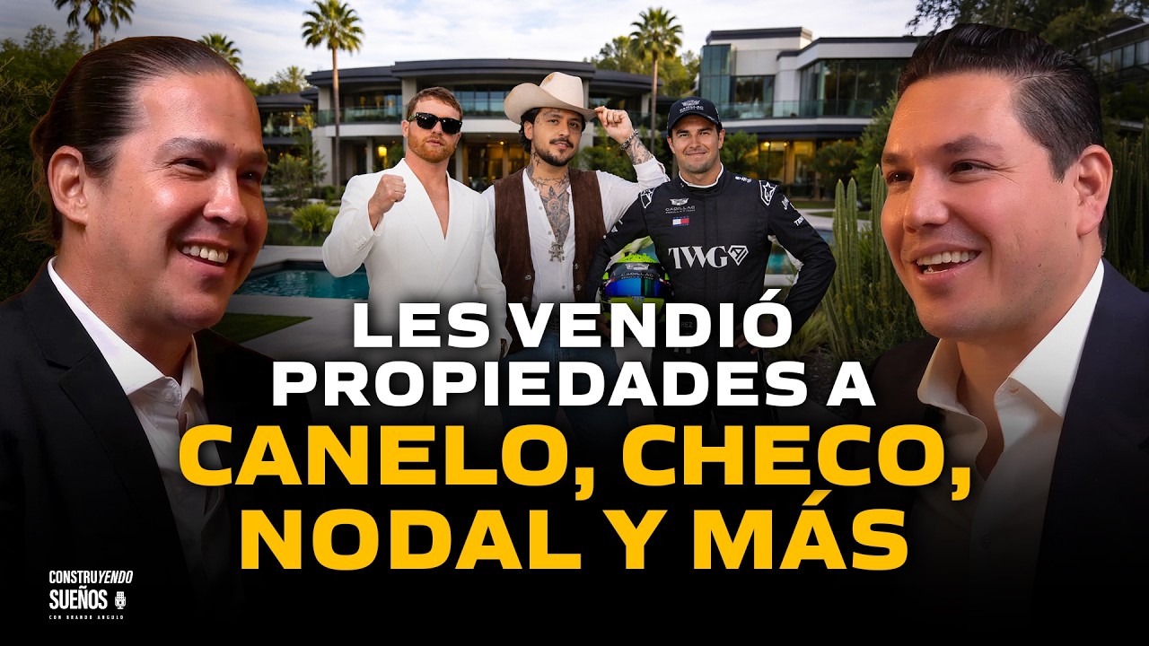 Cómo VENDER casas de MILLONES a famosos (Canelo, Peso Pluma, Checo Pérez) 🏡🤑 | #E136 Jorge Morquecho