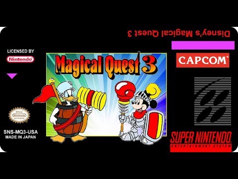 Видео: Предновогоднее шпилево: Magical quest 3 на super nintendo