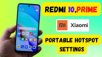 Redmi 10 /Prime How To Use Portable Hotspot Settings