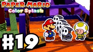Paper Mario: Color Splash - Gameplay Walkthrough Part 19 - Violet Passage! (Nintendo Wii U)