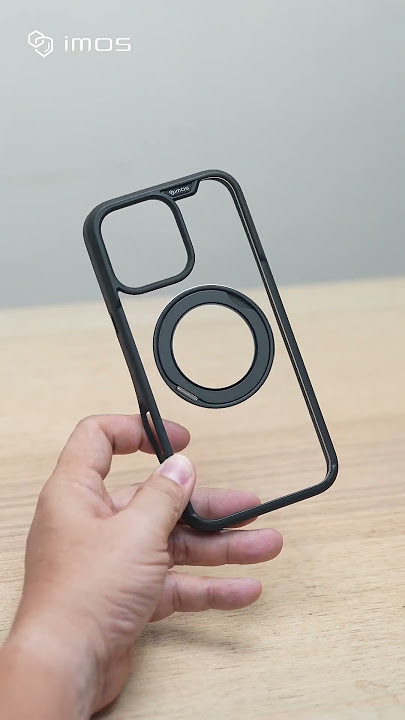 imos iPhone 16 Pro 軍規保護殼 支架款30秒開箱