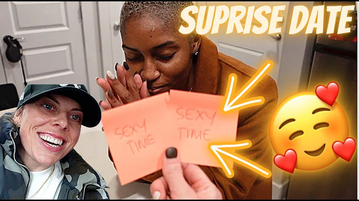 SURPRISED MY FIANCEE WITH THE INDEX CARD CHALLENGE DATE!!! *SO THOUGHTFUL