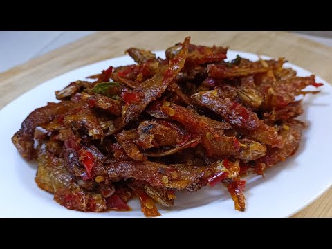 Balado Ikan Asin Bulu Ayam