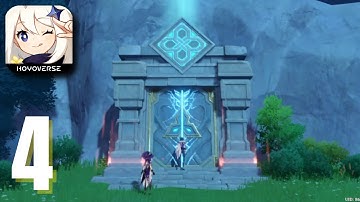 Genshin Impact 🔥 Temple of the Lion 🔥 Mobile Gameplay Walkthrough Part 4  | iOS/Android