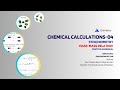 CHEMICAL CALCULATIONS-4: Numerical Problem by mole method
