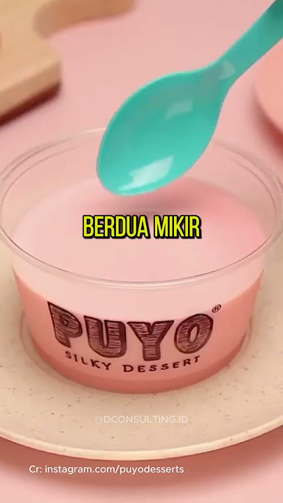 BARU UMUR 19 TAHUN TAPI UDAH SUKSES BERBISNIS SEBAGAI FOUNDER DISSERT 'PUYO' #shorts