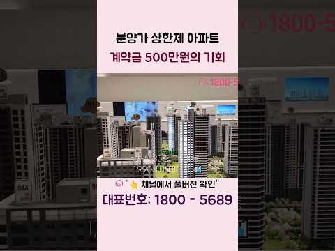 [브레인시티 푸르지오]분양가 상한제 아파트 계약금 500만원의 기회#브레인시티푸르지오#평택브레인시티