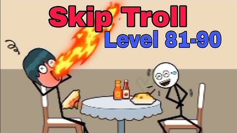 Skip Troll Level 81 to 90 Walkthrough Solution Gameplay-WEEGOON Games