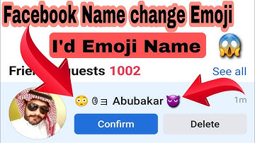 How to Make Facebook Emoji Name I
