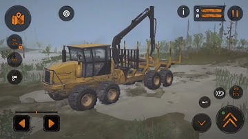 MUDRUNNER CRANE OPERATOR II * 3 STARS *  Gameplay Part 1