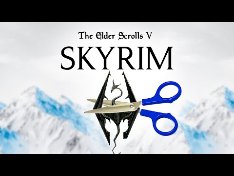 Видео: Вырезанный Контент Skyrim - Захватывающий Взгляд на То, Что Могло Быть в TES 5 ( 1-я часть )
