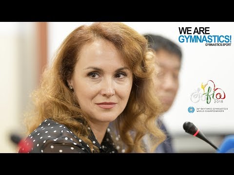 2018 Rhythmic Worlds Meeting With The Ambassador Maria Petrova We Are Gymnastics 