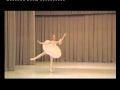 Vaganova ballet Academy...Alina Veselova.Vestalka. 15 age