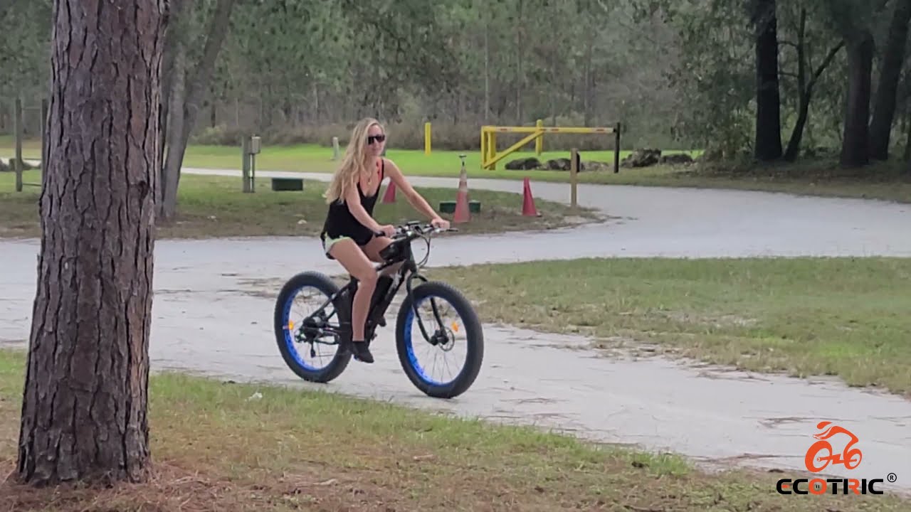 Ecotric 26'' Fat Tire Beach Snow Electric Bike