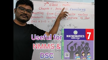 7th class mathematics/Chapter 1 Integers/Exercise 1.2/AP State new syllabus/Useful for NMMS and DSC