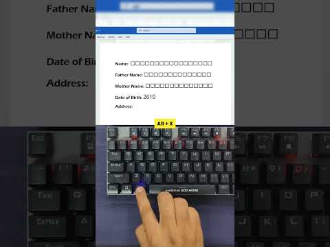 Make Perfect Application Letter Boxes in MS Word in Seconds 😱 #msword #office #document