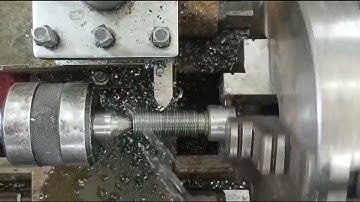 METRIC THREAD CUTTING ON LATHE MACHINE , M16× 2MM PITCH