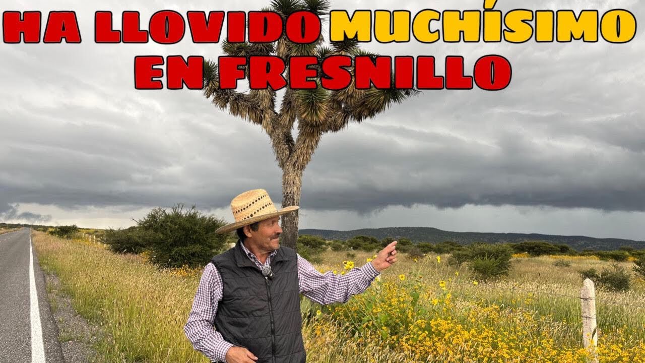 COMO NOS A LLOVIDO GRACIAS A DIOS 