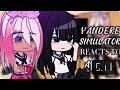 Yandere simulator reacts to ayano || MY AU || 3/?? || Yandere Simulator