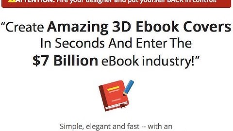 eCover Wizard Pro| eCover Wizard Pro Review Demo Video | How To Creat eBook Cover