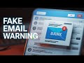 Banks Won't Tell You This | The Email Scam They're Warning About