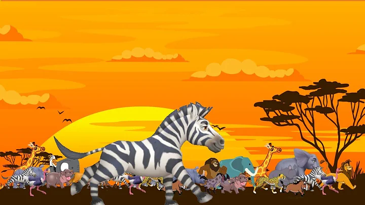 Safari Animal Sounds Song T03N09 | Little Trunky Learns | Nursery Rhymes