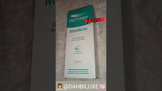 افضل غسول للبشرة الدهنية والمختلطة ? Matiderm gel purifiant