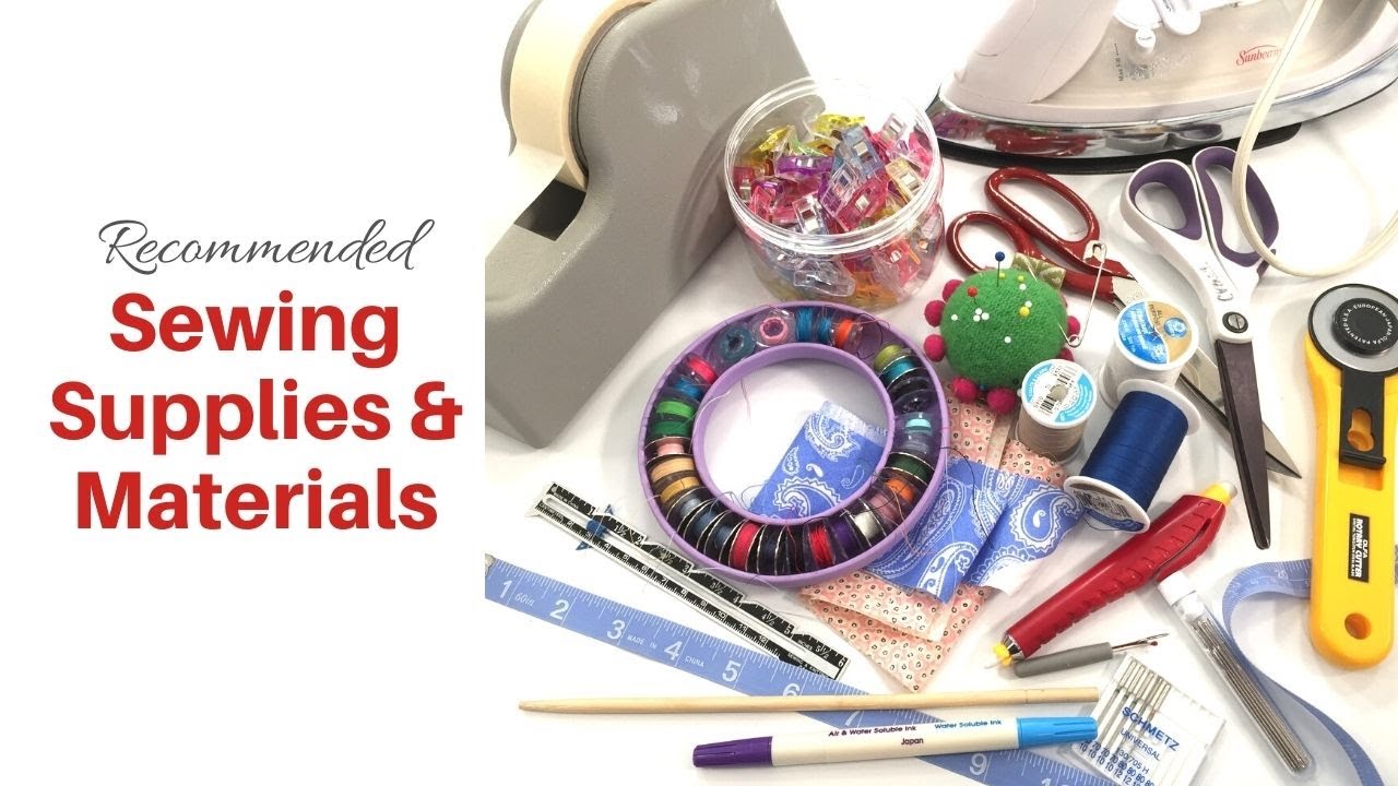 Sewing For Beginners, Part 1: Essential Sewing Items - Pitching Stitches