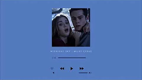 midnight sky - miley cyrus edit audio