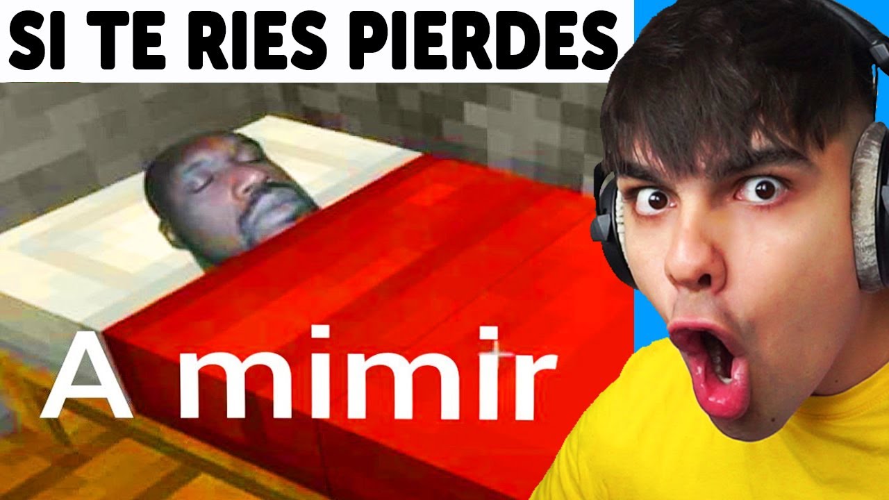 SI TE RIES PIERDES NIVEL MINECRAFT 🛏️