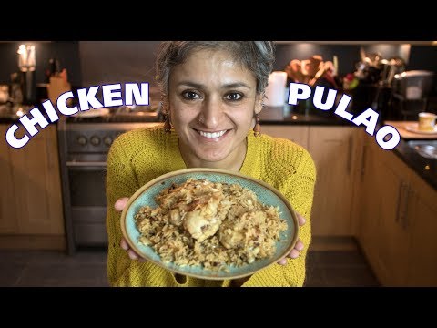 Simple CHICKEN PULAO recipe by Food with Chetna