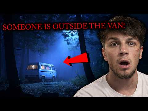 TERRIFYING VAN CAMPING AT USA'S MOST HAUNTED FOREST - THE NIGHT WE ALMOST DIED