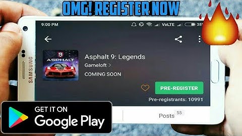 OMG! Finally Asphalt 9: Legends Released For Android||Register Now||Play Now